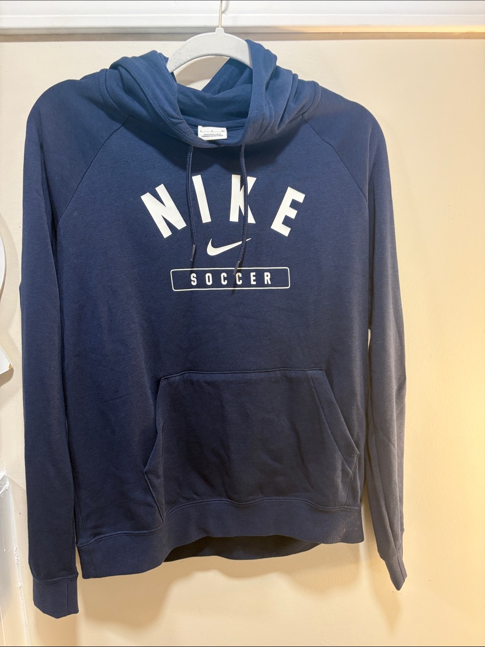 Nike Men’s Navy Soccer Zip-Up Hoodie